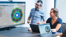 Siemens brings the power of multi-discipline simulation to axial flux motor